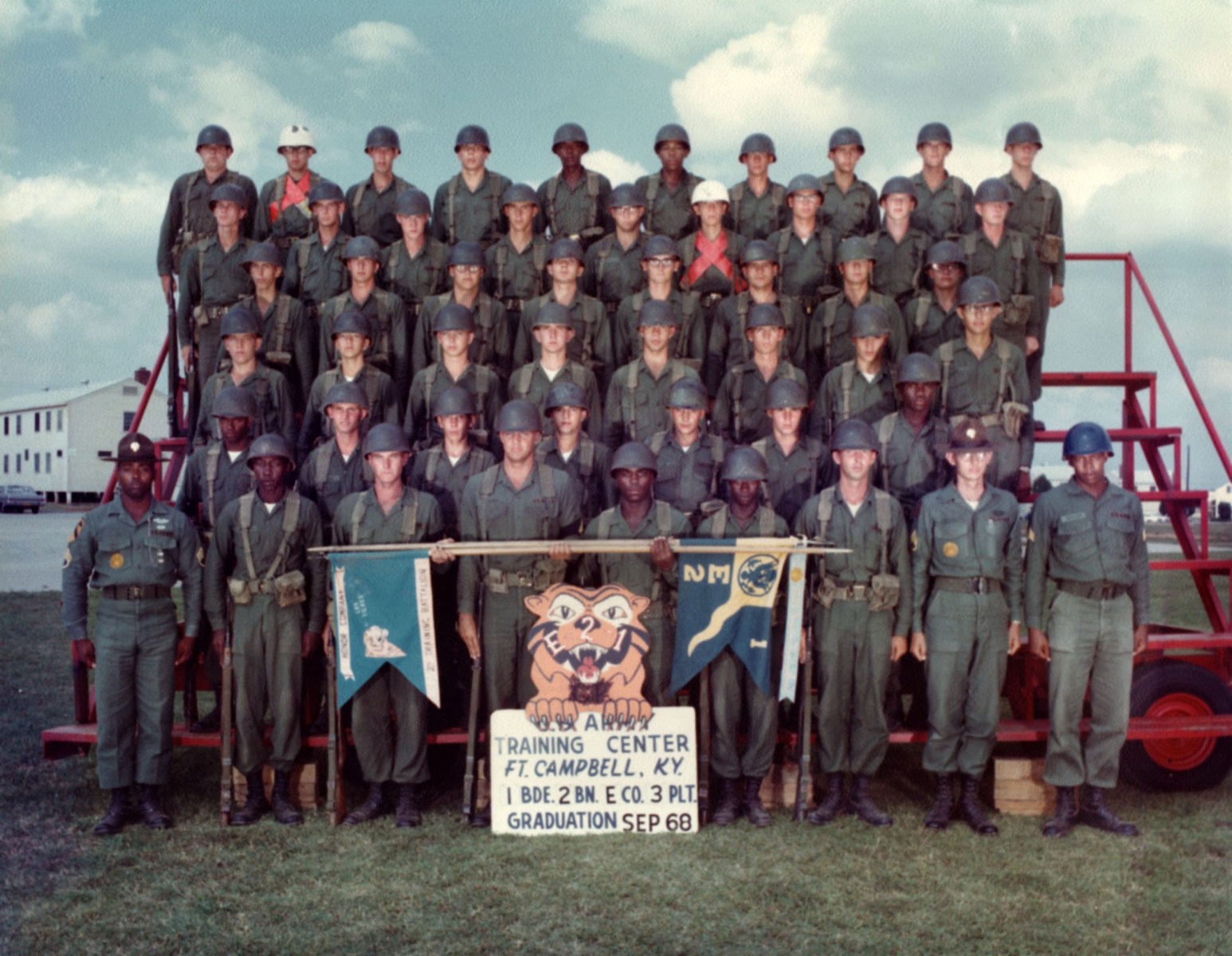 Graduation from Basic Training, 1968